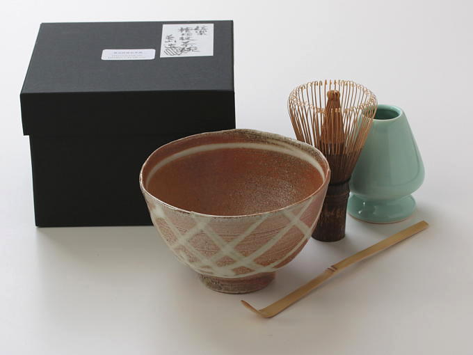 [Limited] HIGAKIMON HIIRO CHAWAN Matcha Starter Set