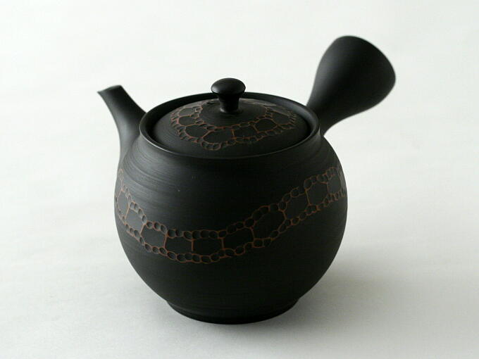 Kyusu (Teapot: 360ml) - JAPANESE GREEN TEA