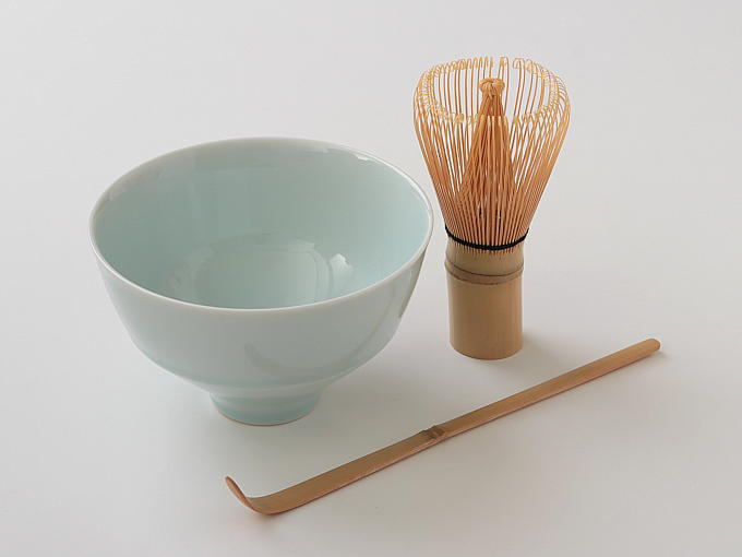 Traditional Japanese Matcha Tea Set (7 piece) - w/ Ceramic Tea Bowl &  Authentic Natural Bamboo Whisk - Perfect Green Tea Matcha Starter Kit
