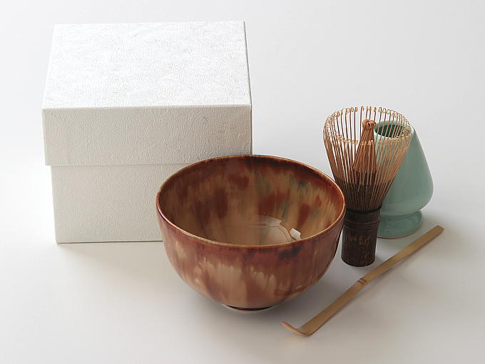 [Limited] YU RYU SAI - brown Matcha Starter Set